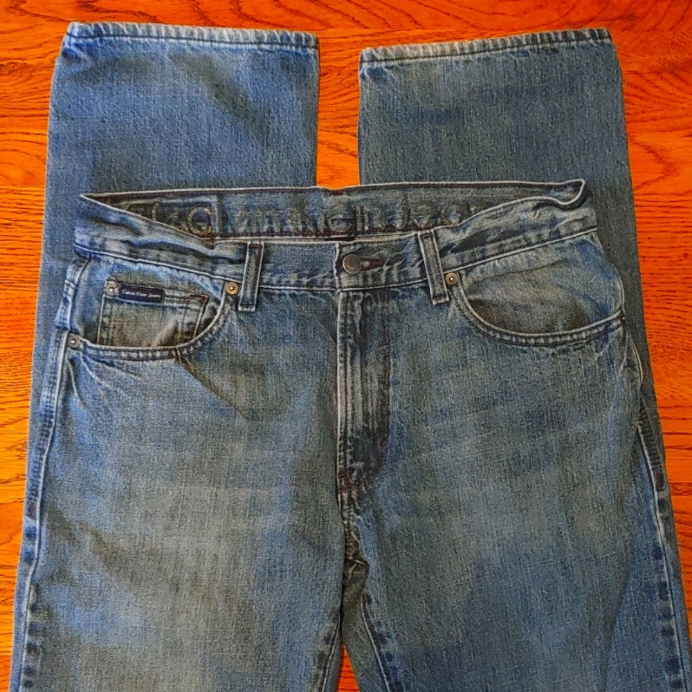 Calvin Klein Straight 33x30 Men's Jeans